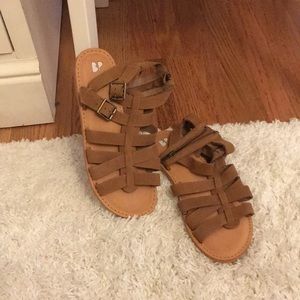 Tan Leather Sandals